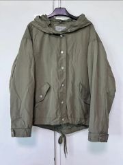 美品✨ ミズイロインド 24AW バックボアフードジャケット ブルゾン 