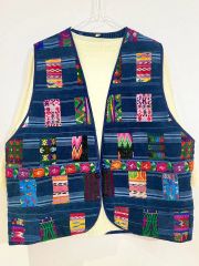 美品】WRAPS ネイティブ柄 ベスト Mサイズ - メルカリ