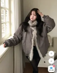 実際に着用0回 かわいいファージャケット