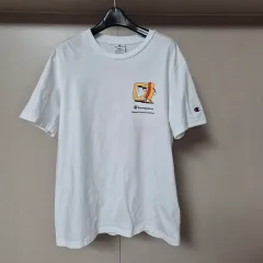 S) Champion レディース Chilin グラフィック コットン 半袖Tシャツ