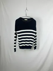 BEAMS ビームス ハート ストライプ コットン コットン ニット
