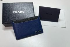 PRADA プラダ サフィアーノ 二つ折り財布 小銭入れ ブラック 0706-1