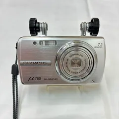 N 最終値下げ中【ジャンク品】OLYMPUS デジタルカメラ　μ760　不動品　デジカメ　デジタルカメラのサムネイル