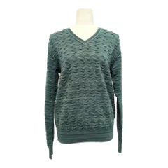 LANVIN ランバン Vネック ニット･セータートップス/LA-NK-77226/M/グリーン【オールシーズン】【♂】【A】【メンズ】★■604432【中古】のサムネイル