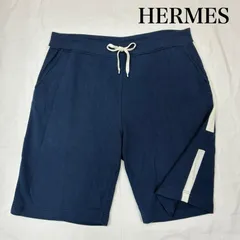 エルメス H サイドライン スウェット イージー ショーツ ハーフパンツ イタリア製 メンズ XL ISItems【USED】【古着】【中古】50157824のサムネイル