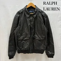 ポロラルフローレン 現行タグ オイルド カウ レザー フライト ジャケット A-2 タイプ メンズ XL ISItems【USED】【古着】【中古】50157882のサムネイル