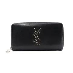 SAINT LAURENT サンローラン カサンドラ 長財布 レザー ブラック