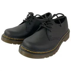 【中古】　Dr. Martens　レースアップシューズ　3ホール　無地　キッズコレクション　グッズ　古着　7281のサムネイル