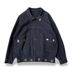 APPLE BLOSSOM LOGO” DENIM JACKET - メルカリ