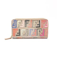 FENDI 長財布 マルチカラー FFロゴ - メルカリ