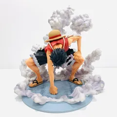 【飾磨店】 中古 B賞ルフィ-ギア2-MASTERLISEEXPIECE「海賊王への道/一番くじワンピースTVアニメ25周年」