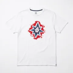 [RA-14] VOLCOM ボルコム プリント Tシャツ 白 XL 古着