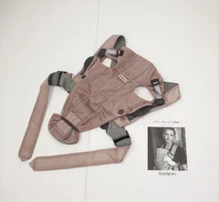 ベビーキャリア MINI AIR ダスティピンク ベビービョルン 抱っこ専用 新生児OK 快適フルメッシュ クリーニング済み A48601