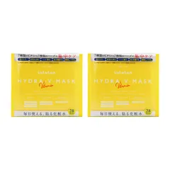 [2個セット]LuLuLun ルルルン フェイスマスク ハイドラVマスク 28枚 フェイス用シートパック マスク スキンケア 毛穴 うるおい[宅急便]