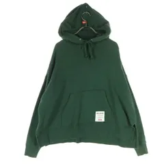 MILKFED. ミルクフェド コットン 長袖 スウェットパーカー Ｆ グリーン レディース 古着