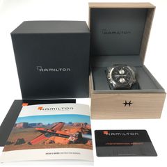 HAMILTON ハミルトン ビロウゼロ 自動巻き時計 箱、替えベルト付き 