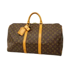 ルイ・ヴィトン(Louis Vuitton) ルイ・ヴィトン バッグ・ボストンバッグ モノグラム キーポル50 M41426 ブラウンメンズ レディース