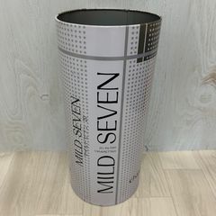 アンティーク】マイルドセブン スチール缶 ダストボックス ゴミ箱