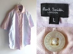D220928 Paul Smith 切替 半袖シャツ - メルカリ
