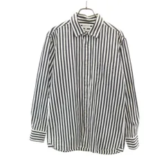 MACKINTOSH PHILOSOPHY マッキントッシュフィロソフィー ストライプ柄 長袖 シャツ 40 グレー系 メンズ 古着のサムネイル