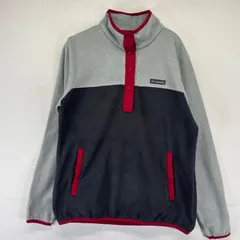 古着 コロンビア Columbia フリース ジャケット スナップT プルオーバー アウトドア トレーナー L  グレー系 レディースのサムネイル