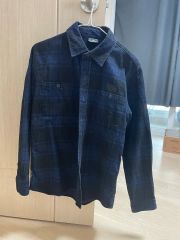 美品 bounty hunter 長袖 ワークシャツ ジャケット バックプリント 