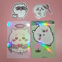 ちいかわ ホログラム トレカ＋ステッカー
