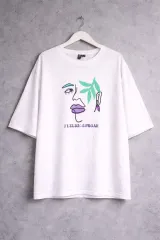 ASOS 白 コットン 半袖 Tシャツ 55667788 M サイズ オーバーサイズのサムネイル