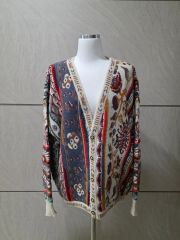 Vivienne Westwood 花柄 シアー 長袖 カーディガン - メルカリ