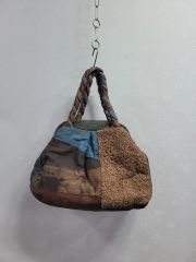 超美品！KUROCHIKU（くろちく）大島紬古風なトートバッグ - メルカリ