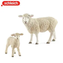 【公式】シュライヒ 玩具 おもちゃ フィギュア 人形 動物 プレゼント 知育 インテリア シュライヒ ファームワールド ヒツジ親子セット 13882/13883Nのサムネイル