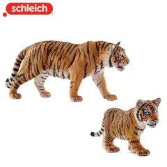 【公式】シュライヒ 玩具 おもちゃ フィギュア 人形 動物 プレゼント 知育 インテリア シュライヒ ワイルドライフ トラ親子セット 14729N/14730のサムネイル