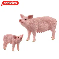 【公式】シュライヒ 玩具 おもちゃ フィギュア 人形 動物 プレゼント 知育 インテリア シュライヒ ファームワールド ブタ親子セット 13933/13934Nのサムネイル