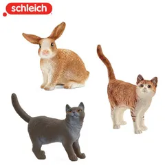 【公式】シュライヒ 玩具 おもちゃ フィギュア 人形 動物 プレゼント 知育 シュライヒ ファームワールド ネコ・ウサギ・ブリティッシュショートヘア 13836/13827N/13973のサムネイル