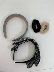 全て新品 ヘアアクセサリーset (カチューシャ/ヘアクリップ)
