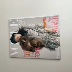 VOGUE コリア ジェニ COVER jennie & kuma BLACKPINK