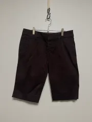 JUICY COUTURE ジューシークチュール ブラウン ハーフパンツ/5分 コットン パンツ 26のサムネイル