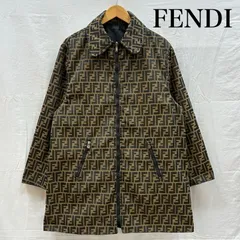 フェンディ オールド イタリア製 ズッカ柄 リバーシブル ナイロン ジャケット ハーフコート メンズ 42 ISItems【USED】【古着】【中古】50158364のサムネイル