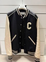 新品 希少品 値下げ可 celine テディジャケット 46 登坂広臣着用 ロゴ 
