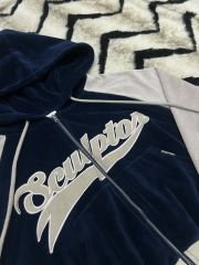 SCULPTOR Flag Track Zip-Up White - メルカリ