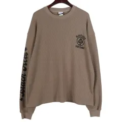 OUTSTANDINGワッフル ロングスリーブ Tシャツ M / k2671