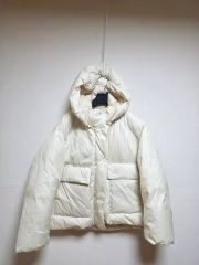 美品✨24年モデル】無印良品 撥水ダウンジャケット アイボリー Mサイズ 