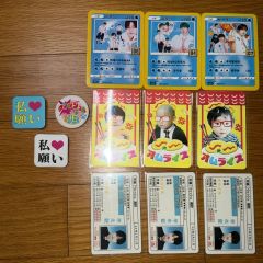 タレントショップ シール ステッカー とんねるず 山田邦子 コロッケ