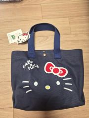 ハローキティ ドラえもん デニムトートバッグ 百貨店限定 超希少