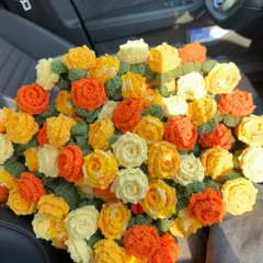 新品 未使用 99輪のバラ 毛布 ブーケ風 ブランケット お花 枯れない花 ギフト インテリア 155cm 贈り物