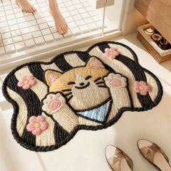 MIYOSHI RUG 招き猫 ラグマット - メルカリ