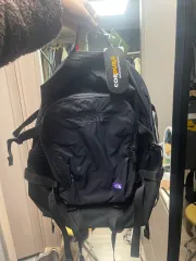THE NORTH FACE パープルレーベル コーデュラ バックパック ブラック