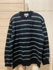 値下げ！Acne Studios モヘアストライプニットセーター 24AW - メルカリ