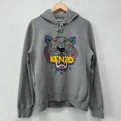 L 겐조 レディース タイガー 刺繍 ロゴ フーディー Tシャツ N3761のサムネイル
