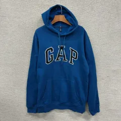 GAP(ギャップ) カジュアル ビックロゴ 起毛 フードTシャツ M A06001